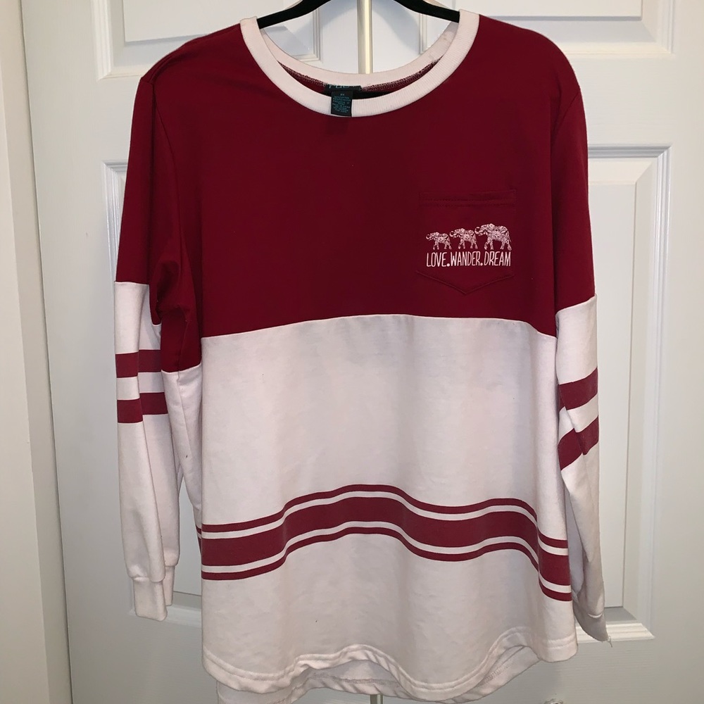 Plus size graphic top